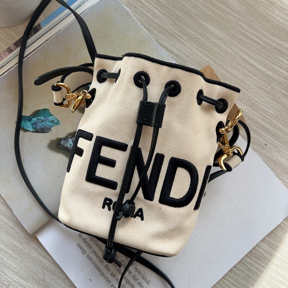 Fendi Mon Trésor cloth crossbody bag